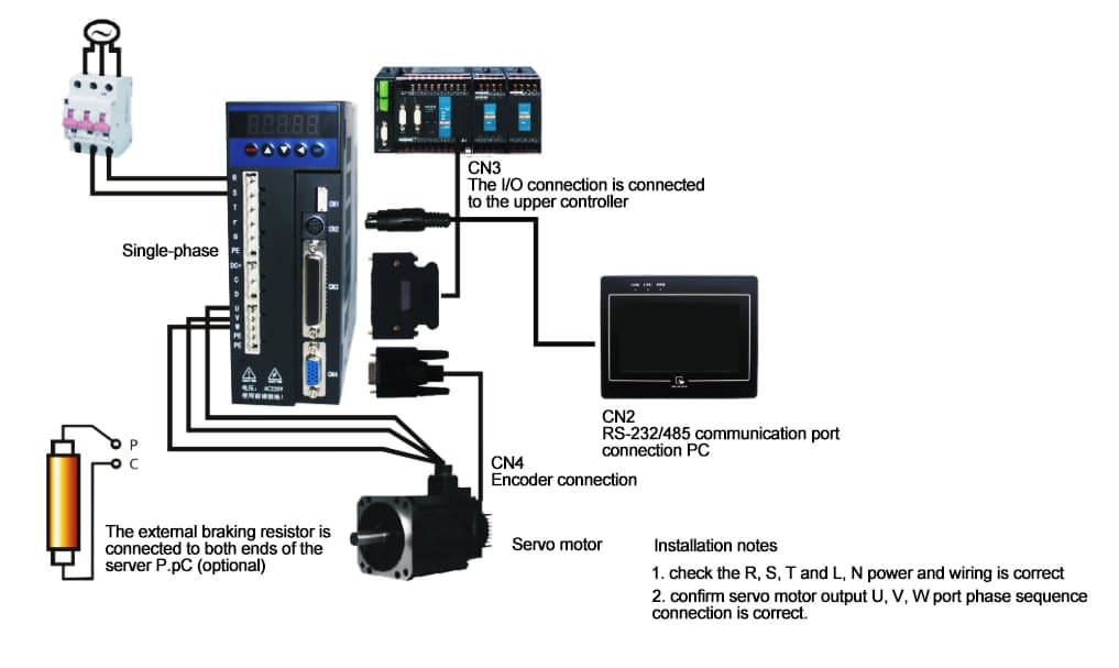 Сервомотор LCMT-04L-60M01330 — 7